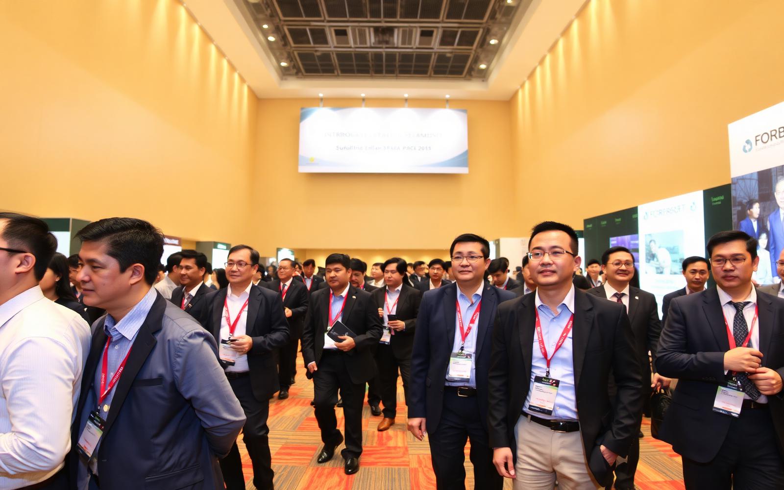 Archive photograph of international delegates at the UDI Expo Malaysia 2018 edition